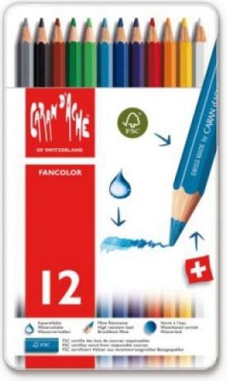 Image du produit Caran d'Ache Farbstift Bicolor Alpine Frost (Multicolore, 9 x)