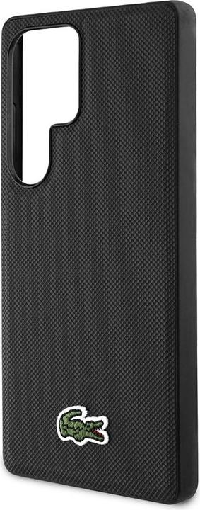 Image du produit Lacoste Case Iconic Petit Pique Woven Logo CBDY Strap MagSafe to Samsung Galaxy S25 Ultra black (Samsung Galaxy S25 Ultra)
