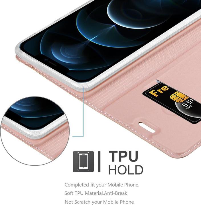 Image du produit Cadorabo Book Classy Style Cover (Apple iPhone 12, Realme 12 Pro+)
