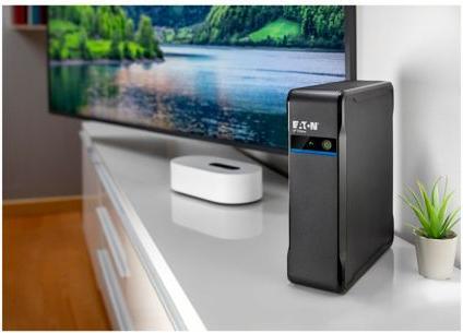 Actual product image Eaton USV 3P700D 700VA 420W DIN (700 VA, 420 W, Standby UPS)
