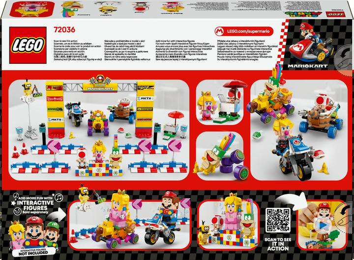 Actual product image LEGO Mario Kart - Baby Peach & Grand Prix Set (LEGO Super Mario)
