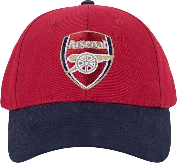 Actual product image Arsenal FC Childrens/Kids Two Tone Baseball Cap