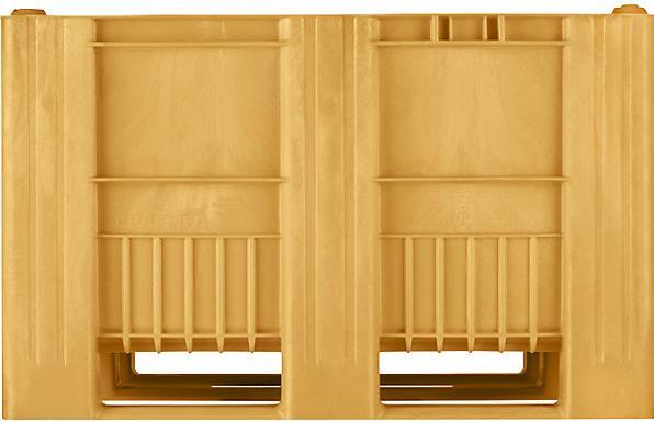 Image du produit Craemer Caisse-palette, capacité 470 l, jaune.