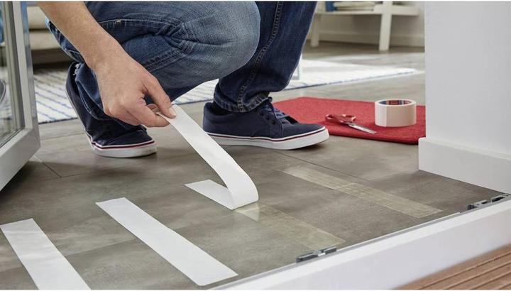 Actual product image tesa 6x REMOVABLE installation tape, double-sided adhesive tape, residue-free removal, pack of six (50 mm)