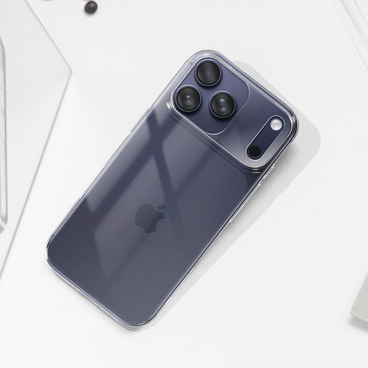 Actual product image Tactical TPU Cover für Apple iPhone 17 Pro Max Transparent (Apple iPhone 17 Pro Max)