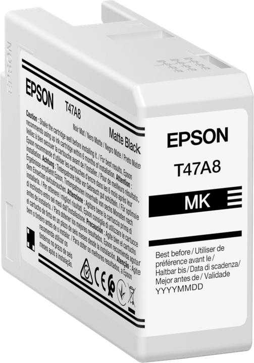 Produktbild Epson Ink/Singlpck Matte BK T47A8 Pro 10 50ml (BK)