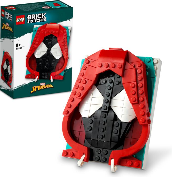 Image du produit LEGO Brick Sketches - Miles Morales (40536)