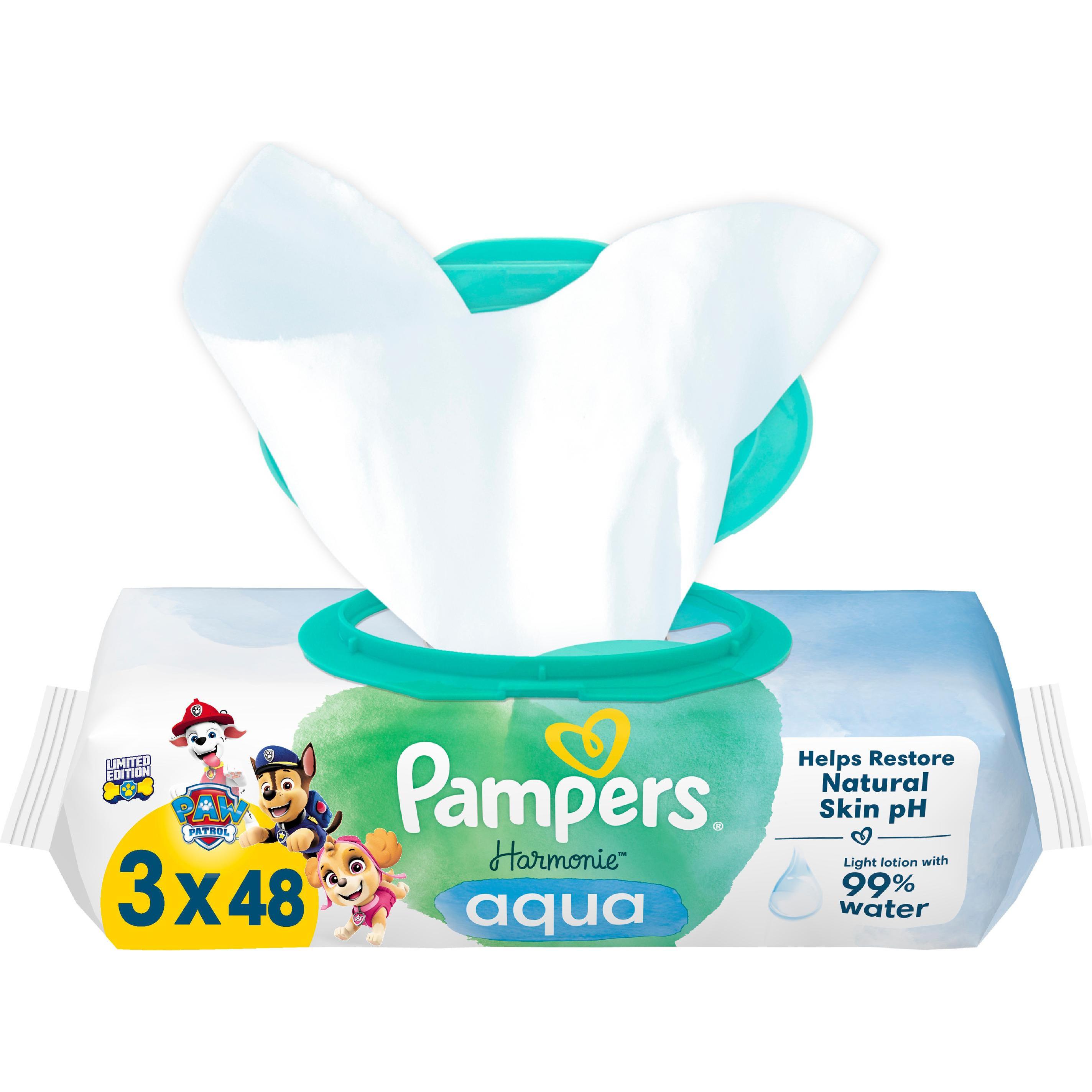 Pampers Harmonie Aqua (144 Stück)