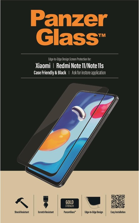Produktbild PanzerGlass Case Friendly (1 Stück, Xiaomi Redmi Note 11S, Xiaomi Redmi Note 11)