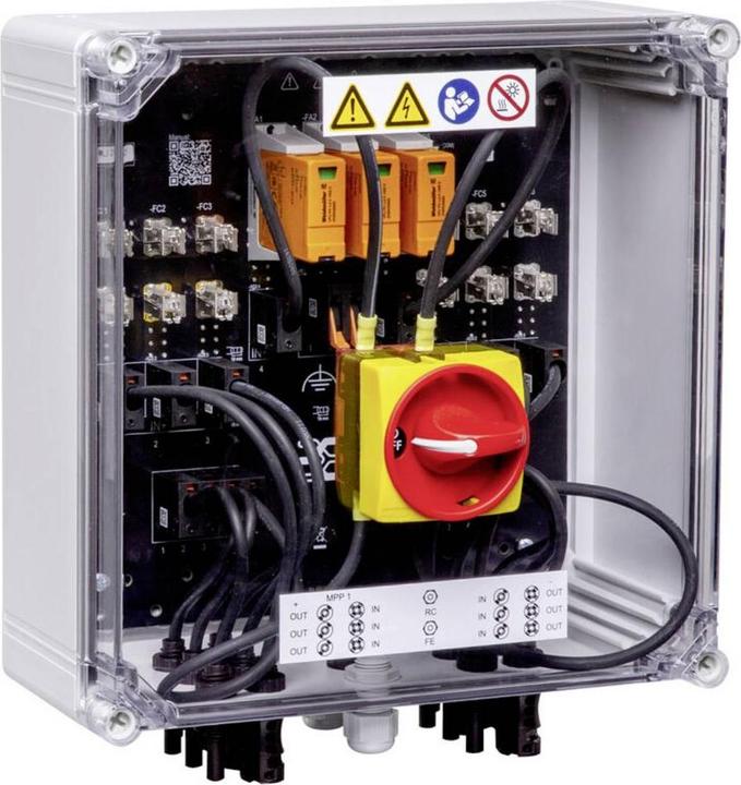 Produktbild Weidmüller 2925850000 PVN DC 3IF 3O 1MPP SW SPD1R EVO 10 Generatoranschlusskaste