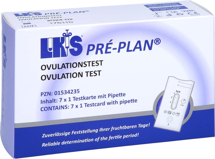Produktbild Laboklinika Ovulationstest Pre Plan Lh