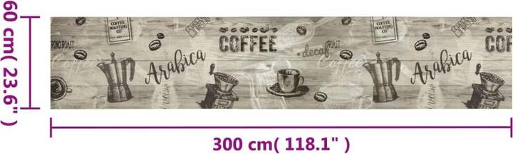 Produktbild vidaXL Küchenteppich (150 x 45 cm)