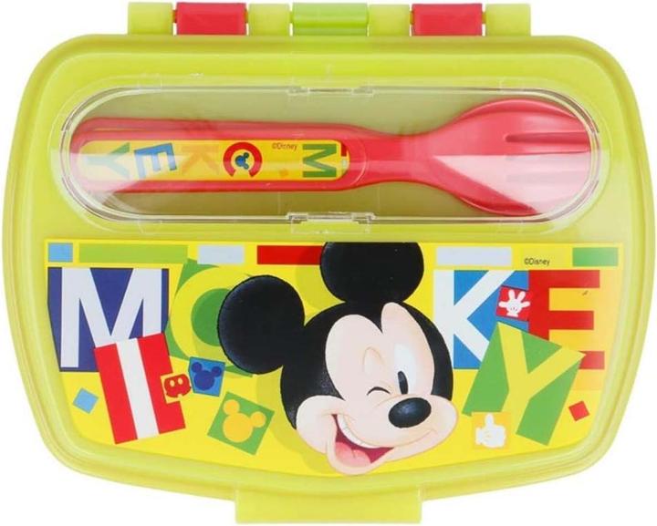 Produktbild Disney Mickey Mouse – Lunchbox mit Besteck