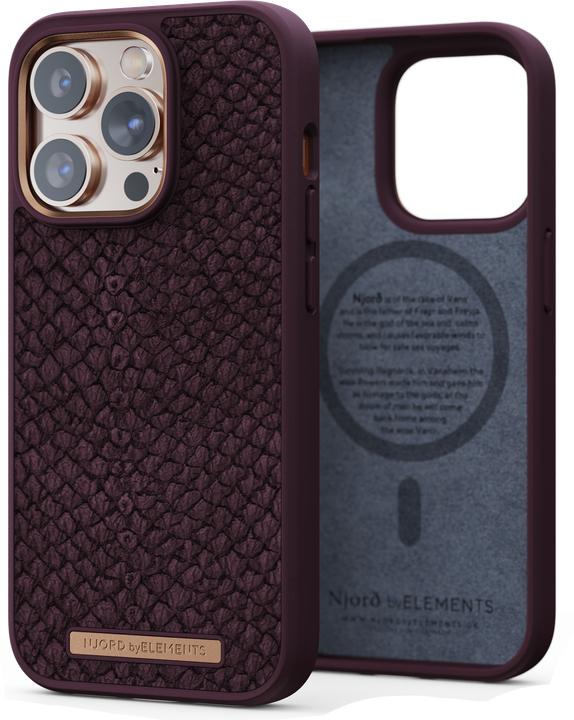Image du produit Njord Salm.Leather Magsafe Case (Apple iPhone 14 Pro)