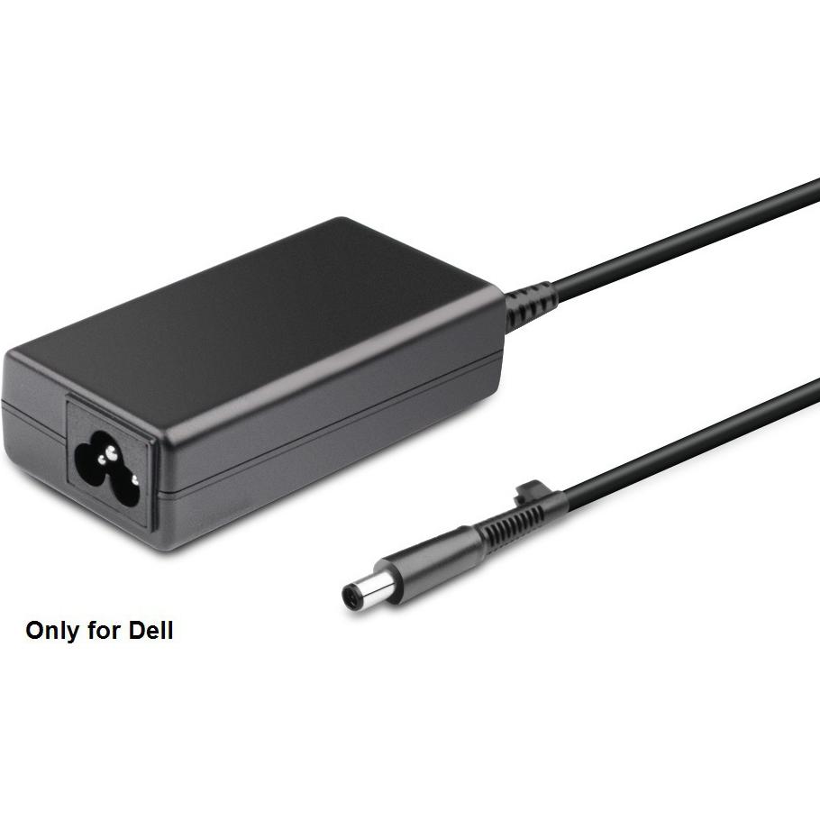 CoreParts MBXDE-AC0005 Netzteil & Spannungsumwandler Indoor 65 W Schwarz (65 W), Notebook Netzteil, Schwarz