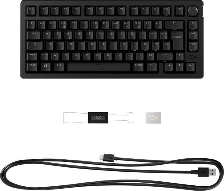 Image du produit HP HyperX Alliage Rise 75 (DE, Filaire)