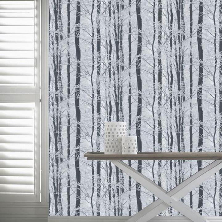 Produktbild Arthouse Tapete Vereiste Bäume (53.5 x 978.5 cm)