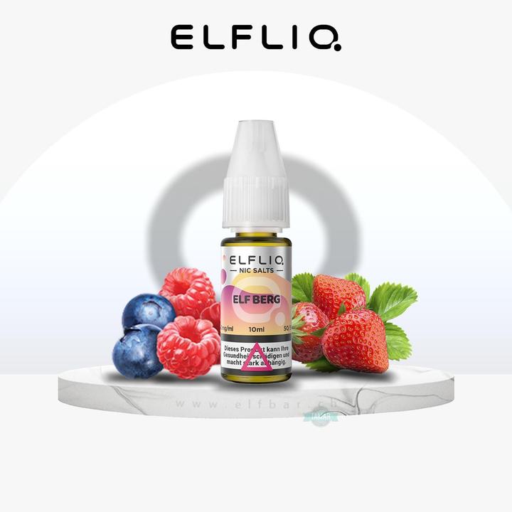 Actual product image Elfbar ELFLIQ, ELF BERG 10mg (menthol)
