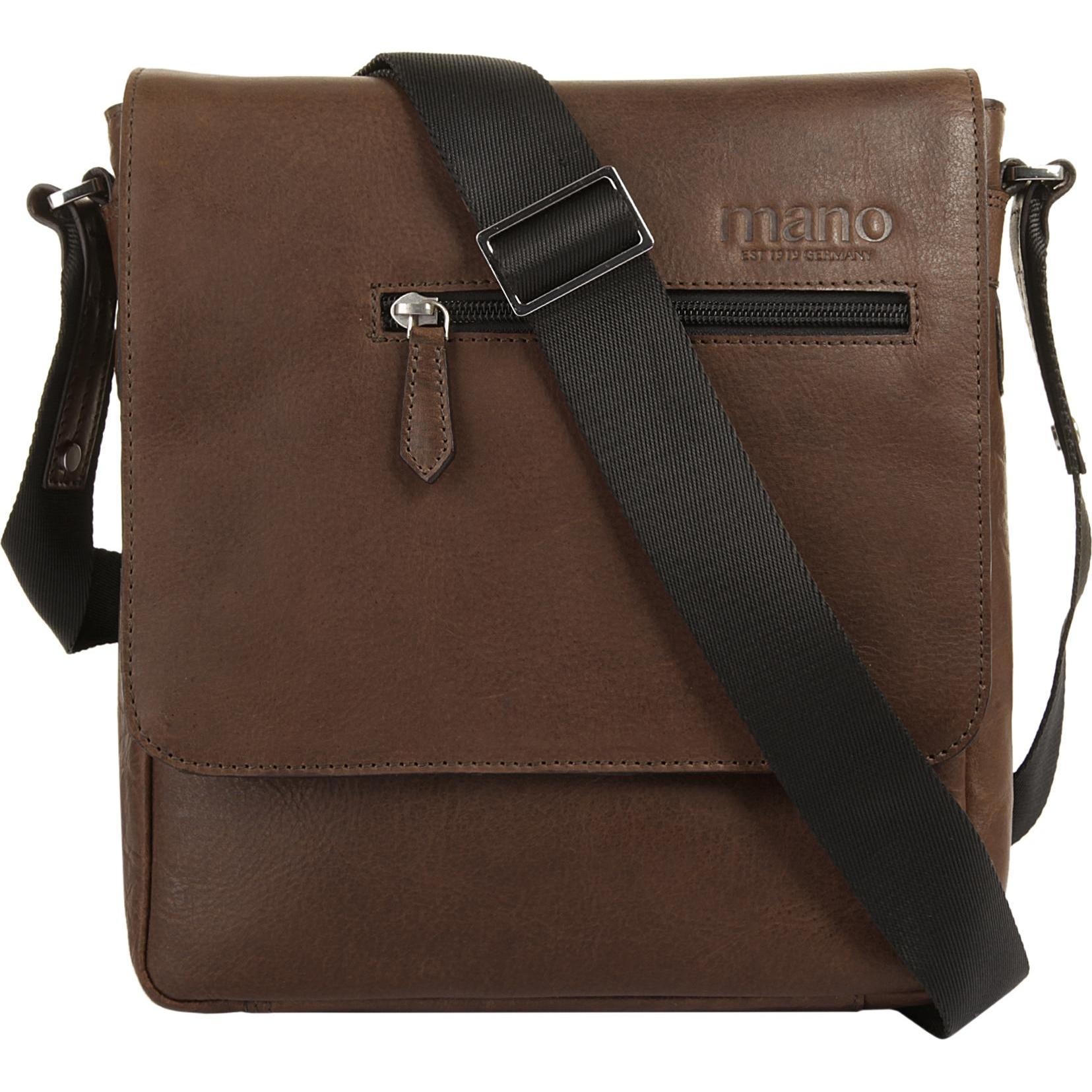 Mano, Handtasche, Umhängetasche, Braun