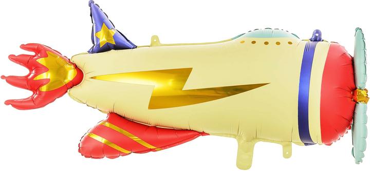 Partydeco Ballon - Flugzeug (1 x)