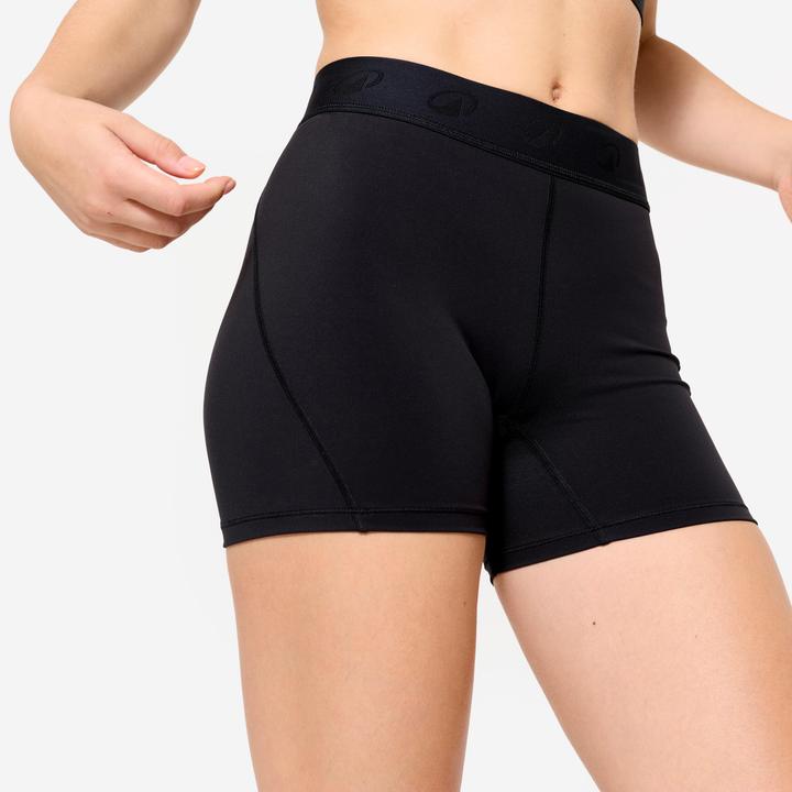 Produktbild Domyos Fitness Shorts elastischer Bund - schwarz (XXL)