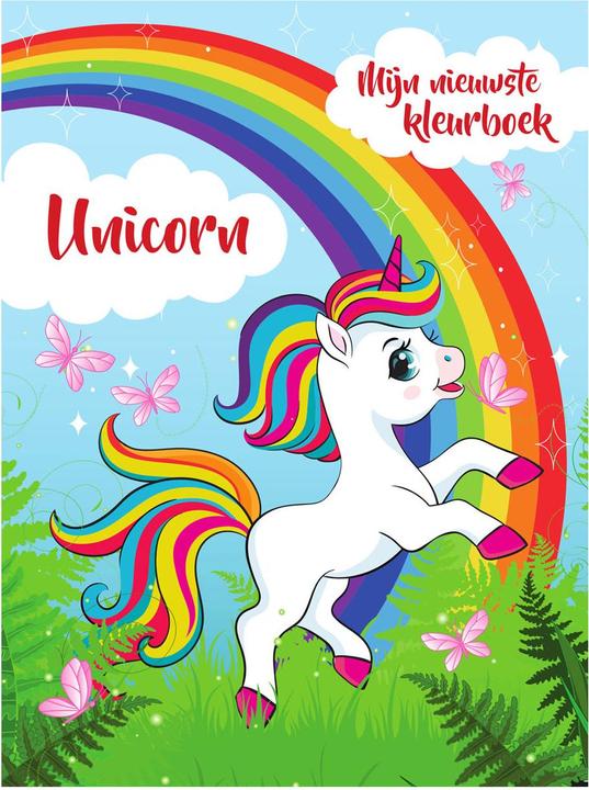 Produktbild Unico Mein neuestes Malbuch – Einhorn