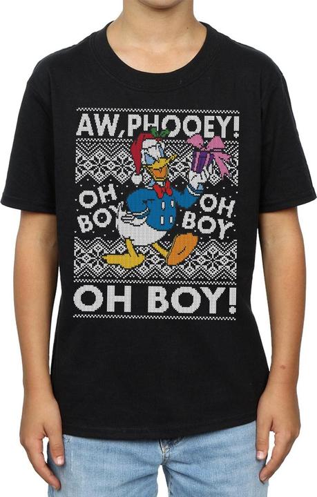 Produktbild Disney Donald Duck Christmas Fair Isle TShirt Jungen (116)
