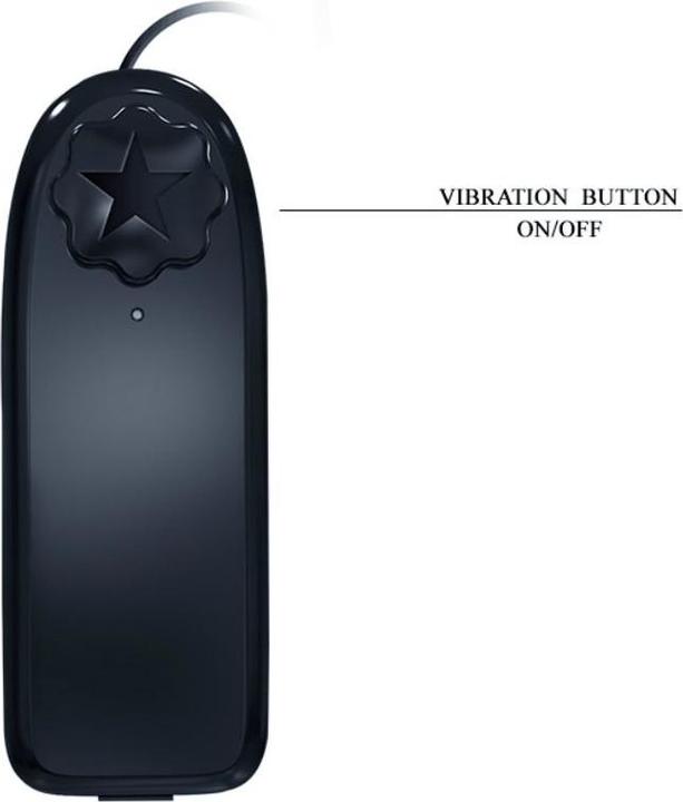 Actual product image Baile Vibro Egg "Super Vibrator" with clitoris stimulator