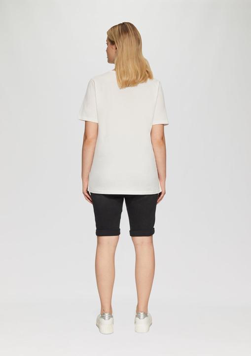 Actual product image S.Oliver T-Shirt T-Shirt mit Stickerei-Artwork (44)