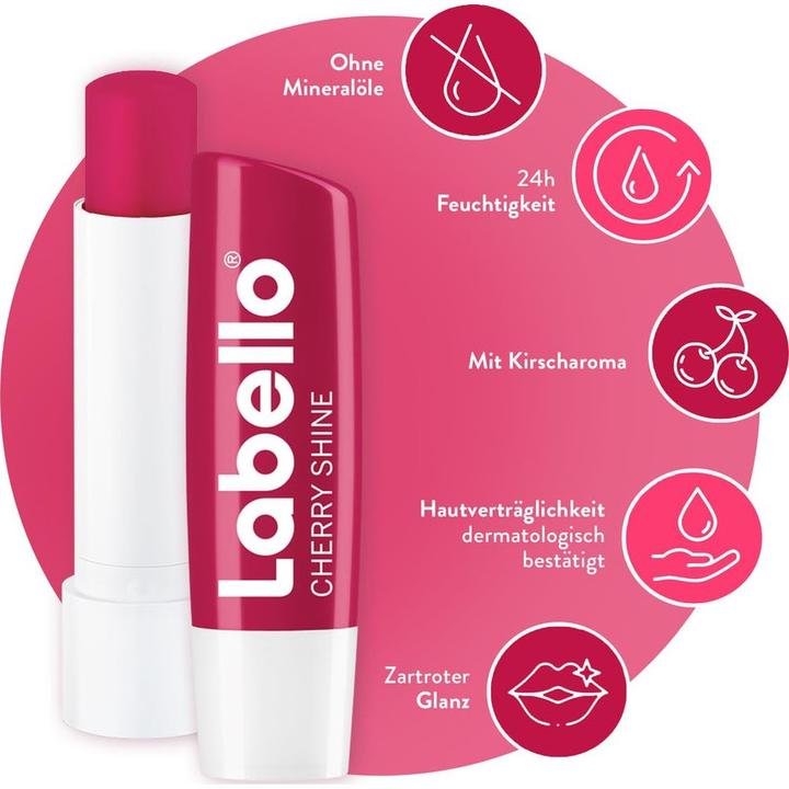 Actual product image LABELLO Cherry Shine (Lip Care Stick, 16 ml)