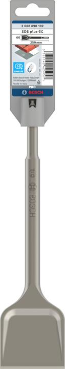 Produktbild Bosch Professional Zubehör PRO SDS plus-5C Spatmeissel, 60 x 250 mm (60 mm)