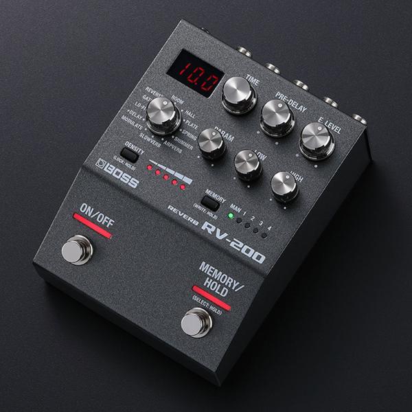 Actual product image BOSS RV-200 Reverb effectpedaal