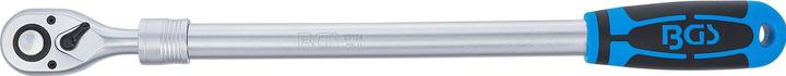 Produktbild BGS Umschaltknarre, ausziehbar | extra lang | Abtrieb Aussenvierkant 12,5 mm (1/2") | 455 - 595 mm (1/2")