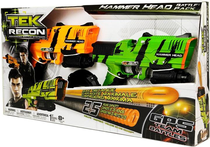 Actual product image Tek Recon Battle Pack mit zwei Tek Gummi-Blaster Hammer Head