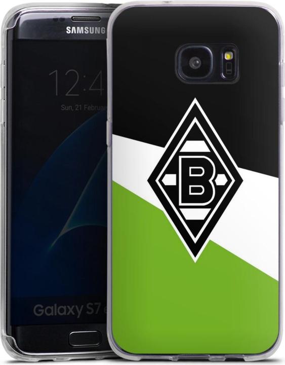 Actual product image DeinDesign Silikon Hülle für Samsung Galaxy S7 Edge Handyhülle Case Smartphone Schutzhülle Borussia (Samsung Galaxy S7 Edge)