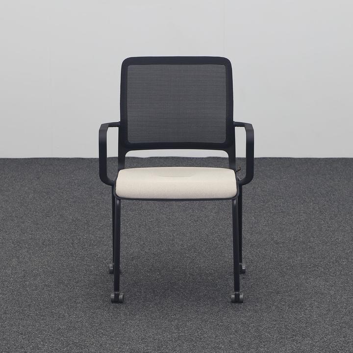 Produktbild Sitag 4-Fuss Stühle SitagXilium Mesh Beige mit Fixarmlehnen, Neu (48 cm)