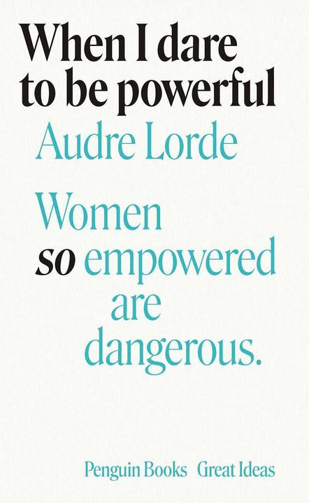 Image du produit When I Dare to Be Powerful (Anglais, Audre Lorde, 2020)