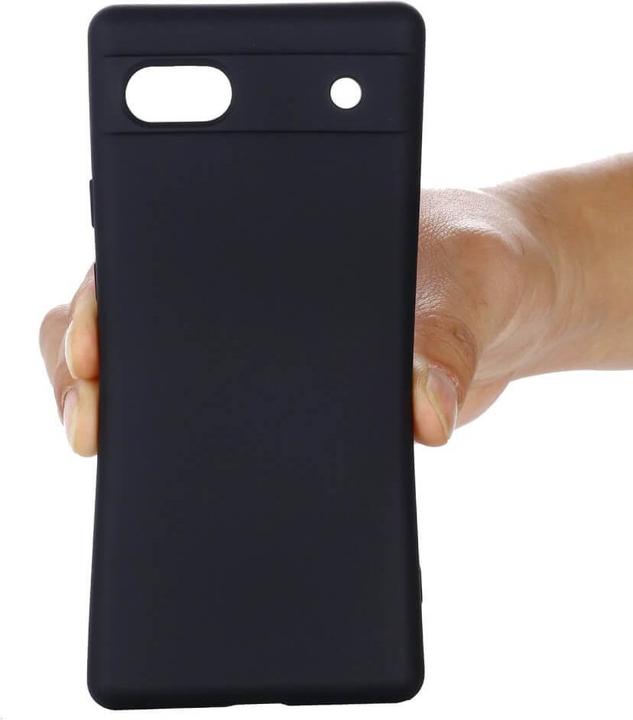 Produktbild Cover-Discount Google Pixel 7a - Silikon Gummi Hülle schwarz (Google Pixel 7a)