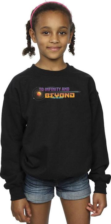 Produktbild Disney Lightyear Infinity And Beyond Text Sweatshirt Mädchen (152, 158)