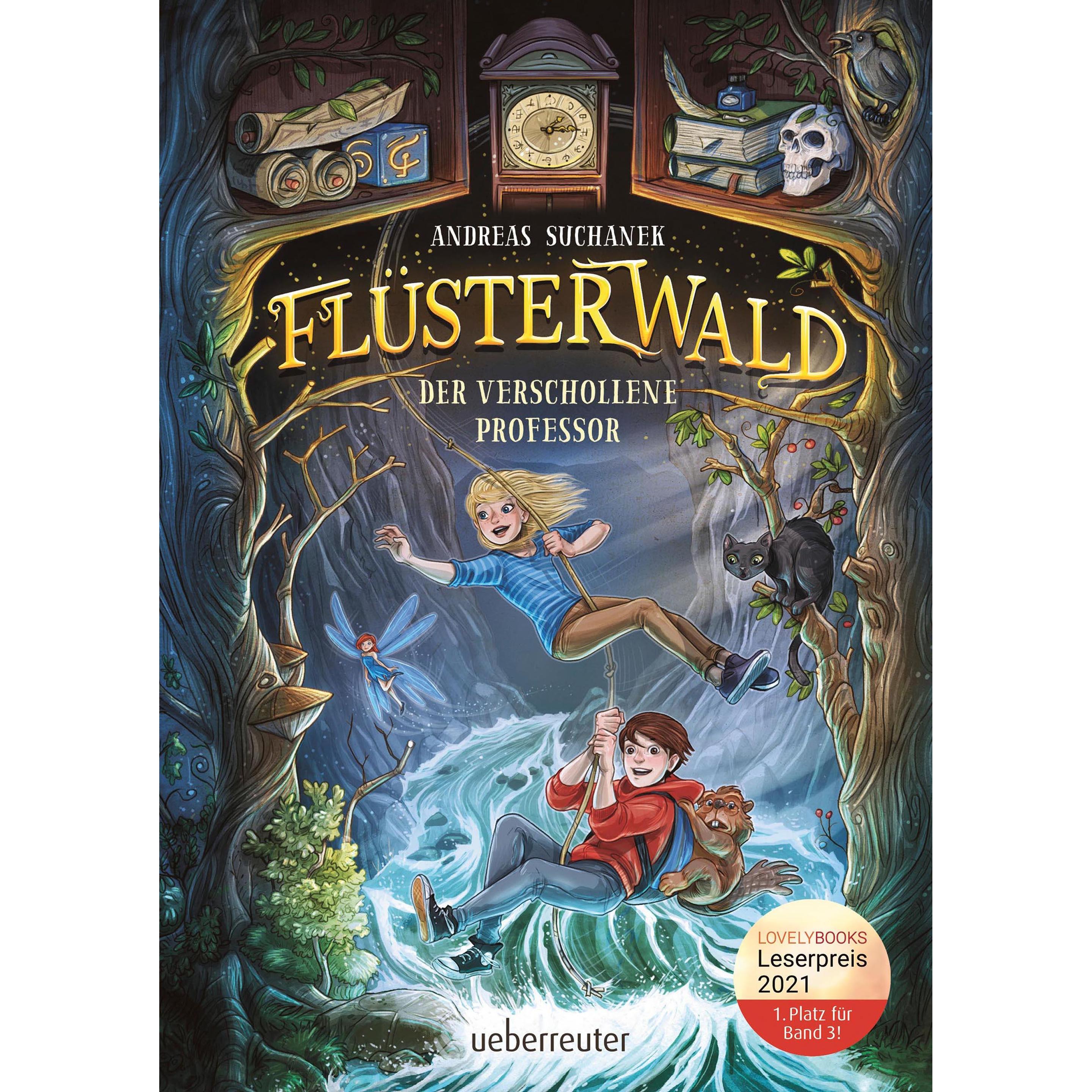 Flüsterwald - Der verschollene Professor (Flüsterwald, Bd. 2), Kinderbücher von Andreas Suchanek, Timo Grubing