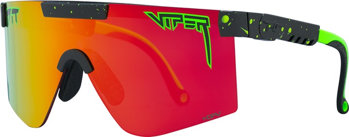 Pit Viper The Monster Bull Original Polarized Orange Wide (Schwarz)
