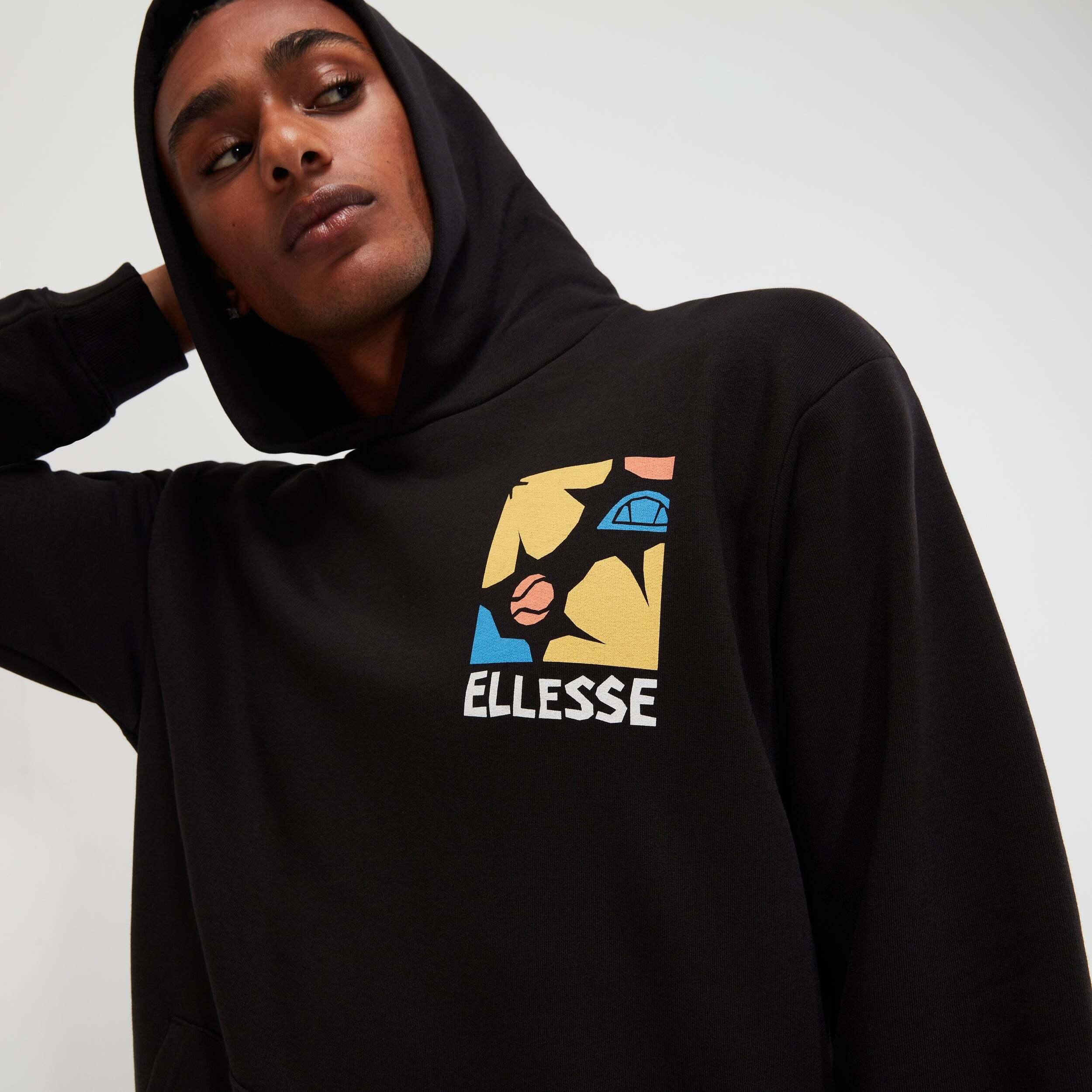 Thumbnail - Ellesse, Herren, Pullover, hoodie tepsoni, Schwarz, (M)