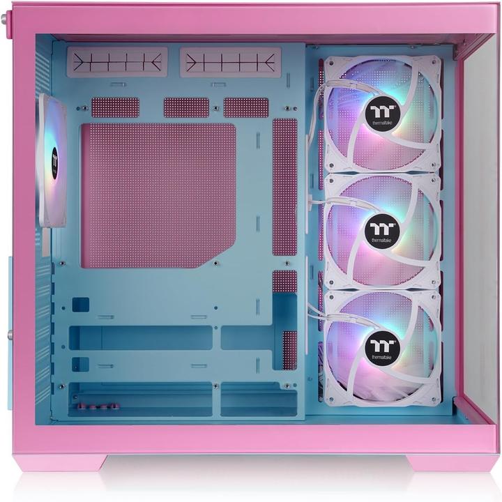 Produktbild Thermaltake View 380 TG ARGB (rosa, Tempered Glass x 2) (ATX, mATX, Mini-ITX)