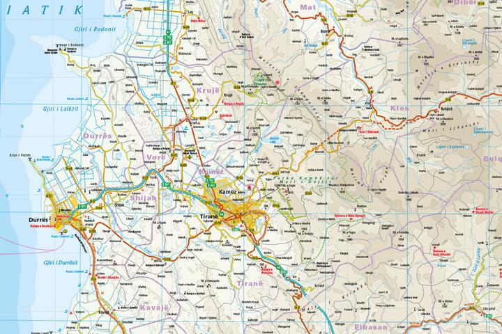 Image du produit Projet de cartographie mondiale Albanie