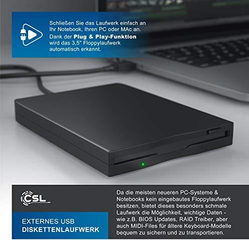 Produktbild CSL USB Diskettenlaufwerk (Floppy Disk Laufwerk)