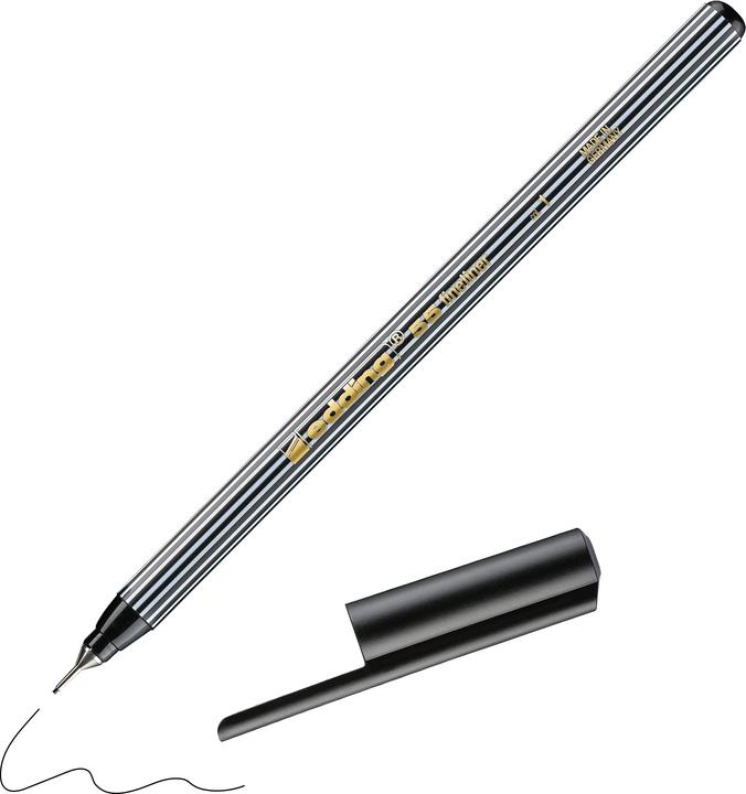 Actual product image Edding Fineliner 55 (Black, 1x)