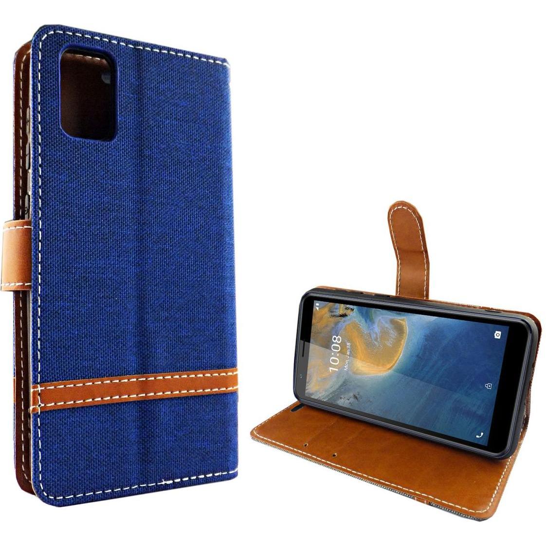 Thumbnail - König Design Handyhülle für ZTE Blade A31 Case Cover Schutztasche Schutzhülle Bookstyle Neu (ZTE Blade A31), Smartphone ...
