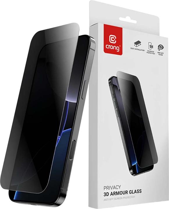 Immagine prodotto Crong 3D Armour Glas (1 pz., Apple iPhone 16 Pro)