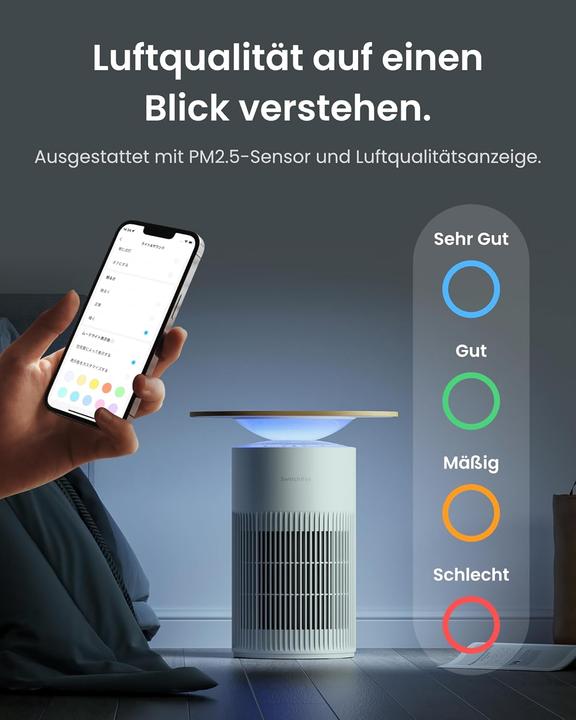 Image du produit SwitchBot Luftreiniger mit App-Steuerung (83 m²)