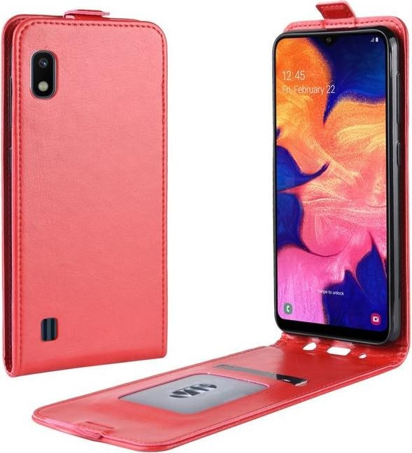 Produktbild MU Classic Leder Flipcase Hülle (Samsung Galaxy A10)